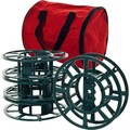 Fleming Supply Set of 4 Extension Cord or Christmas Light Reels with Bag 972882AHM